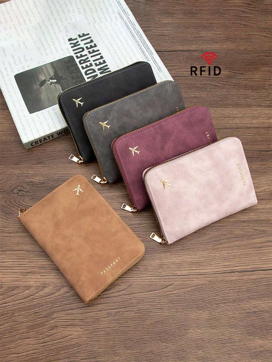 Cross-Border New Multi-Color Thickened PU Passport Cover Passport Holder Passport Sleeve Passport Bag Card Holder - Multicolor - View 1