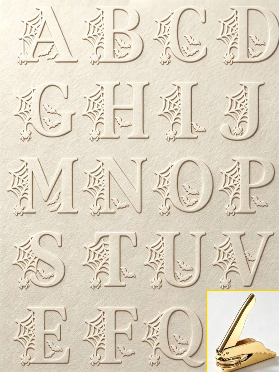 Custom Initial Embossing Stamp, Custom Wedding Envelope Embossing Stamp, Letter Pattern Embossing Stamp, Invitation Embossing Stamp, Napkin Embossing Stamp