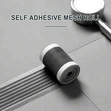 JUE FISH Self-Adhesive Mesh Screen Roll - Window & Door Repair Net, Anti-Clogging Drain Strainer & Hair Catcher For Bathroom, Sink & Sewer - A - View 5