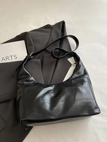 Large Tote Bag For Women New Fashion Design Shoulder Bag High-Quality Style - Black - View 5