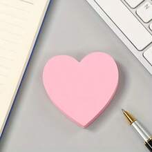 200 Sheets Multicolor Heart-Shaped Stickers, Cute Self-Adhesive & Removable Stickers For Office And School (50 Sheets Per Book) - one-size - View 5