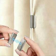10pcs No-Sew Multi-Purpose Magnetic Curtain Clips, Strong Magnetic Force, Used For Closing Curtains, Fixing Clothes, Tightening Buttons, Suitable For Home, Dormitory, Living Room, Practical Home Accessories, Perfect For Birthday, Graduation, Summer Vacation, New Year - Multicolor - View 14