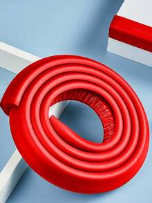 1 Roll, Home Use L-Shaped Anti-Collision Strip High Density Cushioning Foam Table Corner Wall Corner Self-Adhesive Safety Protection Strip (2m/Roll) - Multicolor - View 11