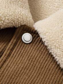 Vancamel Pulse Jaket Tebal Longgar Berlapisan Termal untuk Olahraga Luar Ruangan Pria Musim Gugur/Dingin, Mantel Serbaguna untuk Perjalanan Sehari-hari - Coffee Brown - View 6