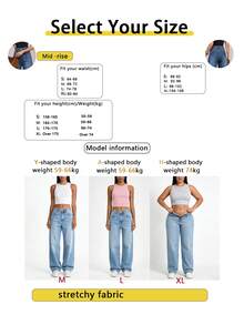 Women's Wide Leg Denim Jeans, Fashionable Rhombus Pattern With Large Front And Back Pockets, Versatile Pants - Dark Wash - View 6