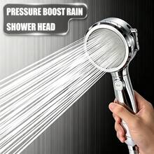 Handheld Shower Head With Switch, 4 Spray Modes, -Plated Water-Saving Shower Nozzle, Bathroom Spa Shower Accessory - Shower Head - View 6