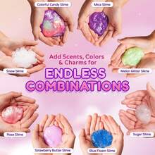 1 Kotak Set Mainan Unicorn, Set Mainan Tanah Liat Ember Besar, Set Slime DIY, Hadiah Ulang Tahun, Aktivitas Pesta, Mainan Penghilang Stres, Mainan Squishy, Set Putty, Set Slime, Butter Slime, Slime, Mainan Sempurna Untuk Anak Usia 6 Tahun Ke Atas, Penghilang Stres - MultiWarna - View 7