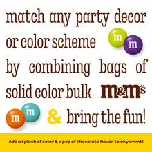 M&M’s M&M'S Lime Green Milk Chocolate Candy, 2 Lb Bulk Resealable Bag - ORANGE - 2LB - View 6
