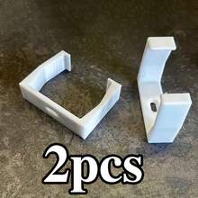 10-2pcs Power Socket Mounting Bracket, Socket Fixer, Power Strip Holder, Plug Storage Rack, Wall-Mountable With Drill Holes, Surge Protection Bracket, Sturdy Socket Organizer, Suitable For Home And Office Cable Management System, Space-Saving Storage And Fixing Device - Multicolor - View 15