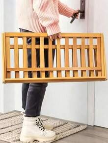 1 Set Lightweight Luxury Shoe Rack, Space-Saving X-Shaped Shoe Rack, Used For Storing Shoes, Durable Shoe Rack, Requires Assembly, Multi-Layer Flower Stand, Indoor/Outdoor Use | Vintage Newspaper Rack | Storage Shelf | Balcony/Living Room Shoe Rack | Home Storage Solution, Storage Organizer - Apricot - View 2