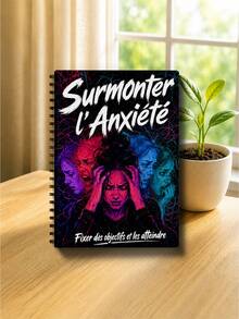 French Version Stop Overthinking And Anxiety Notebook, Anxiety Relief Journal For Daily Self Reflection, Mindfulness, CBT Style Prompts, Stress & Worry Management, Self Care Planner For School, College, Work, Gift - A5 - View 6