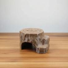 1pc Creative Tree Hollow Pet Hideout / Landscape Nest / Climbing Pet Hideout / Reptile & Hamster House / Pet Cage Decoration Accessory - one-size - View 3