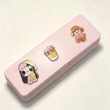 Large‑Capacity Cute DIY Cartoon Pencil Case - Multi-color - View 7