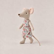 [Academy Mouse]1pc 15cm Academy Style Mouse Plush Doll, Holiday Birthday Gift, Back To School Gift, Children's Room Handmade Fabric Decor - College Mouse - View 13