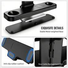 2026 New Steam Controller Storage Station, Equipped With Original Magnetic Charging Power Bank Slot, Steam Controller Original Body Can Be Tilted And Upright, Convenient For Display And Storage. - View 6