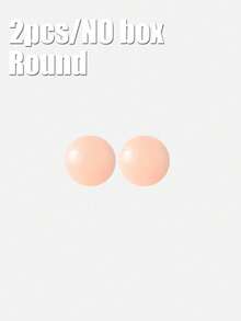 2/8/10/12pcs Reusable Invisible Seamless Self-Adhesive Nipple Covers, No Residue No Shifting, Suitable For Multiple Occasions - Baby Pink - View 16