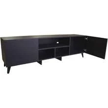 Television Stands & Entertainment Centers - Black - View 2