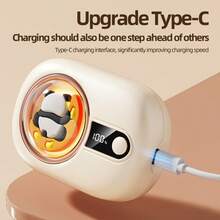 USB Rechargeable Handheld Mini Portable Outdoor Explosion-Proof Power-Off Protection Fashion Panda Hand Warmer - Single Pack - View 6