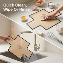 1/3PCS Cross-Handle Silicone Baking Mat, Toast Bread Release Mat, Heat-Resistant Non-Stick Baking Tray Mat, Home Oven Baking Tool, Reusable, Easy Release, Suitable For Oven And Microwave, Compatible With Toast, Cake, Egg Tart, Pie, Macaron. Multiple Colors Available, Fits Regular Toast Box, Beginner-Friendly, Essential Kitchen Baking Accessory For Home DIY Bread And Pastries, Durable And Wear-Resistant, Foldable And Space-Saving, Must-Have Tool For Baking Enthusiasts. - View 10