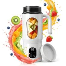 Cốc xay sinh tố cầm tay đa năng dung tích lớn cho trái cây và rau củ, cốc làm smoothie, xay tươi mọi lúc mọi nơi, dễ vệ sinh, nhiều màu lựa chọn - Nhiều màu - Xem 7