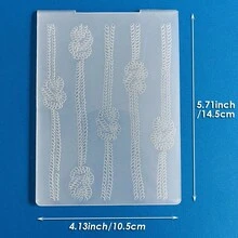 Embossing Folder, Christmas & Paw Print Mixed Pattern Textured Impressions Embossing Tool For Card Making Scrapbook Album Paper Craft Decor - Dog Paw - View 25