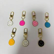 1pc/20pcs Cute Keychain - Fashionable Zinc Alloy Key Ring, Perfect Gift For Friends And Family, Bohemian Cartoon Style, Casual, Cute, Elegant, Bohemian - Multicolor - View 15