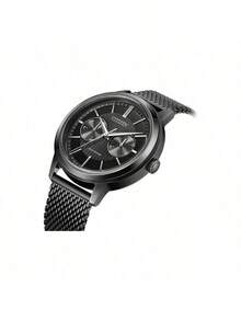 Citizen Men's Wristwatch, Japanese & Korean Style, -Drive Stainless Steel Case, BIP Strap, Date Display, Water Resistant, BU4034-82E - Black - View 6