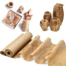 Multi-Color Honeycomb Filled Wrapping Paper Textured Protective Paper Combo Pack, Specialized Consumables For Multi-Category Item Transport, Storage, And Packaging; Logistics, Transport, Moving Cushioning, Gift Protection Supplies; Ideal For Renting - Honeycomb Paper - View 3