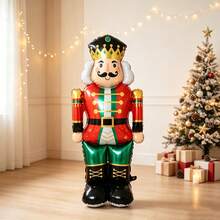 1pc 130cm Standing Walnut Soldier Cartoon Style Christmas Party Decoration Toy Balloon - View 5