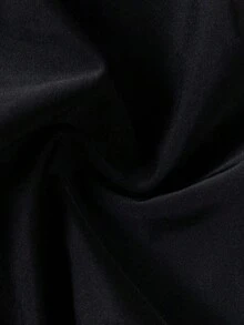 Turtleneck Stretchy Pet Yoga Suit, Slim Fit 4-Legged Dog , Soft Elastic Dog Jumpsuit For Small Medium Dogs - Black - View 4