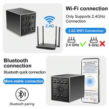 1 buah Kamera Keamanan Mini Persegi Magnetik 1080P, WiFi 2.4G & Bluetooth, Penglihatan Malam Inframerah, Peringatan Deteksi Gerakan, Hotspot Terintegrasi, Kartu TF & Penyimpanan Cloud, Perekaman Berulang, Pemantauan Jarak Jauh untuk Rumah, Kantor, Mobil, Dalam Ruangan, dan Luar Ruangan - MultiWarna - View 10