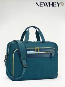 NEWHEY 17.3 Inch Laptop Bag For Men Water Resistant Briefcase Large Capacity Messenger Bag Teacher Bag For Work School Travel Business Office - Multicolor - View 9
