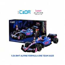 CADA-1:24 BWT ALPINE FORMULA ONE TEAM A525 Building Blocks Racing Car PIERRE GASLY Celebrity Style - Multicolor - View 3