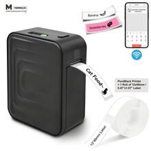 Marklife Handheld Thermal Label Printer, Portable Inkless Wireless Label Maker, APP Printing For IOS & Android, Suitable For Kitchen Jars, Home Closet Organization, School Name Labels, Office Files & Everyday Labeling Needs - Multicolor - View 15