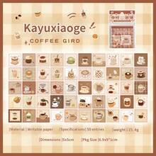 Yuxian Mini Sticky Note Pad, Four Seasons Sweet Shop, Cute Soft Pattern Planner Base Memo Sticker - one-size - View 14