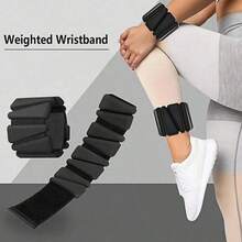 2PCS Adjustable Waterproof Silicone Wrist & Ankle Weights, Wearable Fitness Equipment, Portable Leg & Wrist Strength Training Gear - Multicolor - View 9