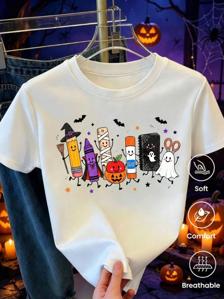 Women T-Shirts - White - View 1