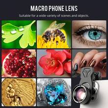 APEXEL 100mm Macro Lens Kit, Professional Phone Camera Lens For Close-Up Photography, Portable Universal Smartphone Lens Accessory Compatible With IPhone Android. - A - View 9