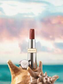 [B03-3.8g]Prada Long-Lasting Lightweight Lipstick B03 Limited Edition France Long-Lasting Color Support Refillable - B03-3.8g - View 3