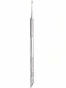 1/2 Pre-Ground Nail File, Double-Ended Steel Pusher, Russian Double-Ended Hoof-Shaped Steel Pusher, Angled Side Nail Trimming Tool For Dead Corners, Nail Polishing Sandpaper, Suitable For Toenails And Foot Cleaning - Multicolor - View 10