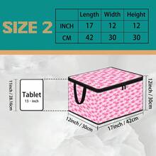 Thickened Storage Bag, Foldable Clothing & Bedding Organizer, Dorm Essential, Suitable For Blankets, Quilts, Wardrobe, Underbed & Dorm Storage, Ideal For Moving, Laundry & Space-Saving Room Organization, Multiple Premium Digital Print Patterns - Multi-color - View 25