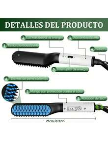Beard & Mustache Styling Tools - Beard Comb + brush - View 5