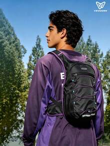 veidoorn 1pc Lightweight Water Backpack Pack,Multi Pockets Outdoor Sports Backpack For Cycling Trail Running Hiking - Black - View 1