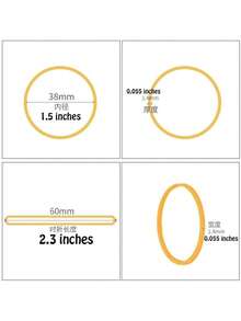 51/101 Durable Elastic Natural Rubber Bands, Suitable For Money, Envelopes, Food Packaging And Craft Projects, Used For Bundling And Organizing Cables, Documents And Office Supplies, Suitable For Home, School And Workplace - Yellow - View 7