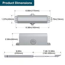 Door Closers - White-1000g - View 8