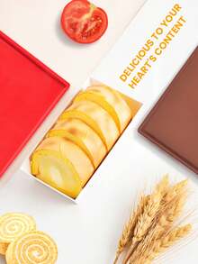 Swiss Roll Silicone Baking Mat, Cake Roll Mold For Homemade Cake, Chocolate, Cookies, Pastry, Macarons And Dessert Decoration, Creative Baking Tool For Home Kitchen, Breakfast Treats, Brunch, Afternoon Tea And Parties - Multicolor - View 5