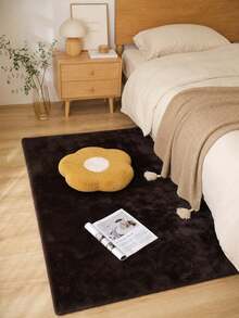 Karpet Lembut dan Berbulu Warna Cokelat Kopi, Untuk Kamar Tidur, Ruang Tamu, Ruang Belajar, Kantor, Karpet Kamar Tidur Mewah, Anti Selip, Karpet Lucu, Karpet Bulu Imitasi, Karpet Ruang Tamu, Karpet Kamar Tidur, Karpet Samping Tempat Tidur, Karpet Dekoratif, Karpet Berbulu, Dekorasi Kamar Tidur, Dekorasi Rumah, Dekorasi Ruangan, Dekorasi Musim Dingin - Coffee Brown - View 2