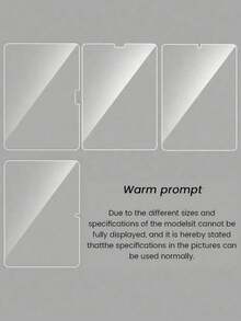 Yezodawee 2pcs Tempered Glass Screen Protector For Galaxy Tab S9 11 Inch 2023 / S8 11 Inch 2022 / S7 11 Inch 2020, 9H Hardness High Definition Screen Protector Film, Compatible With Galaxy -X710/X700/T870 Model Tablet Accessories - White - View 7