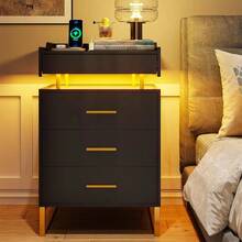 Nightstands - Black - View 8