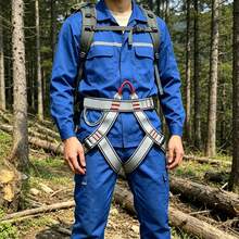 Rock Climbing And Mountaineering Safety Strap Climbing Harness Half-Body Harness - 1PCS - View 3